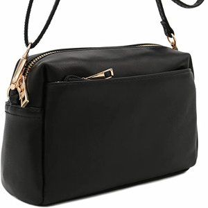 Black Shoulder x Cross Body Bag